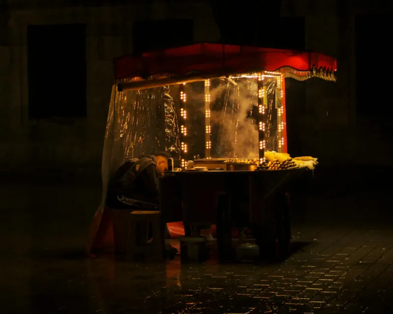 The Cart That Changed the South: How a Blind Vendor Built a Food Empire Against All Odds